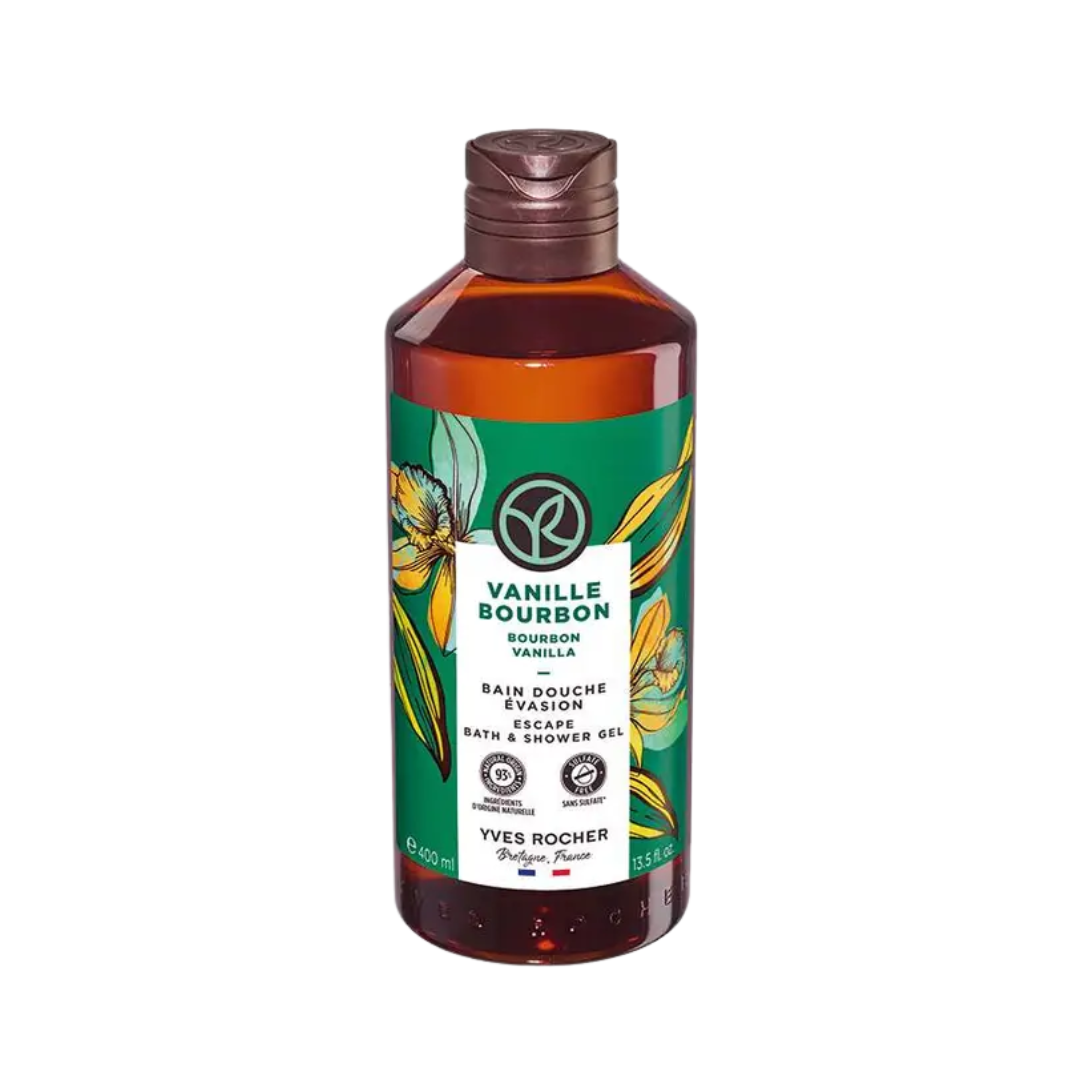 Gel de Douche 400 ml  et Lait Corporel 390 ml  Yves-Rocher Nouvelle Collection Diverses variantes