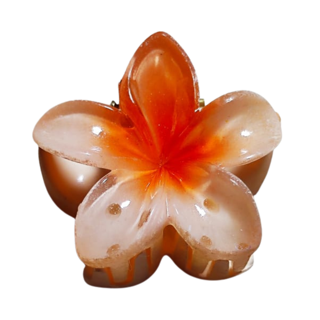 Mini Pince à cheveux Fleurs Diverses couleurs