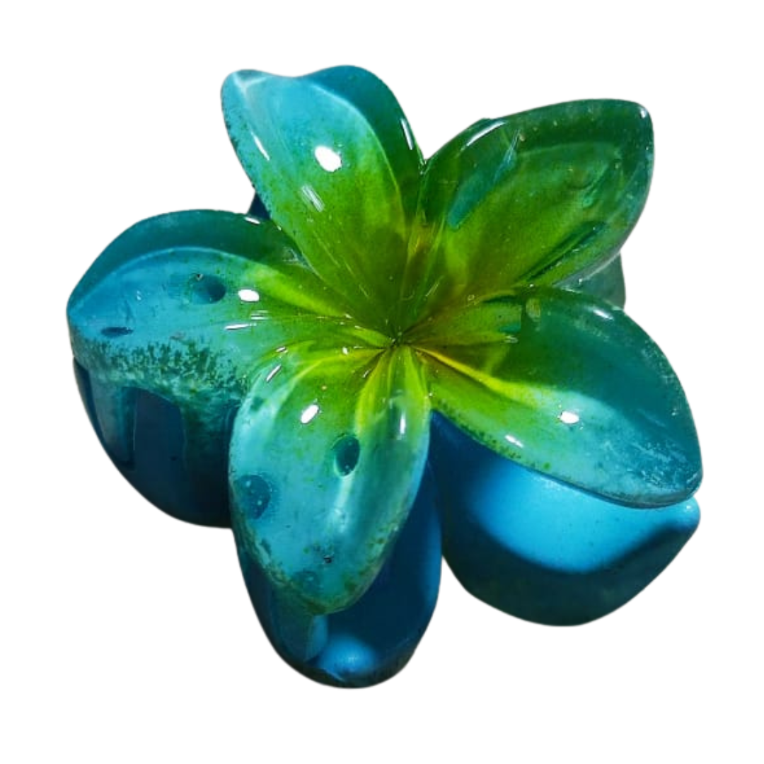 Mini Pince à cheveux Fleurs Diverses couleurs