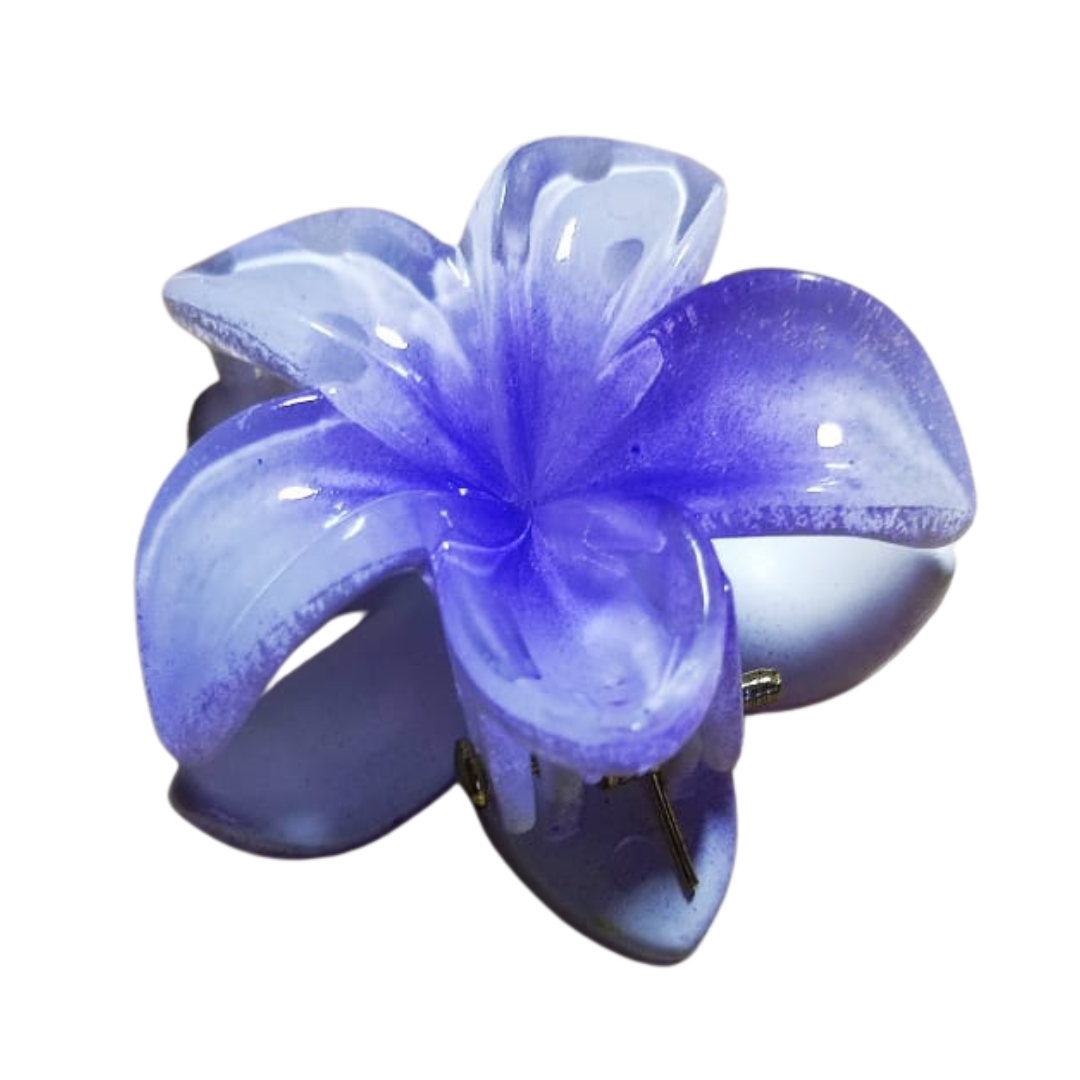 Mini Pince à cheveux Fleurs Diverses couleurs