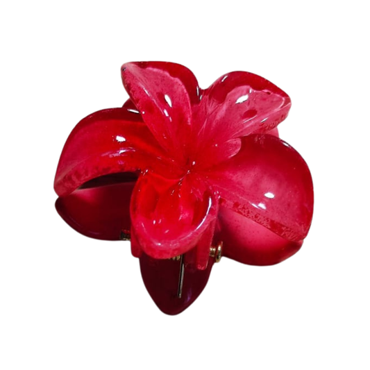 Mini Pince à cheveux Fleurs Diverses couleurs