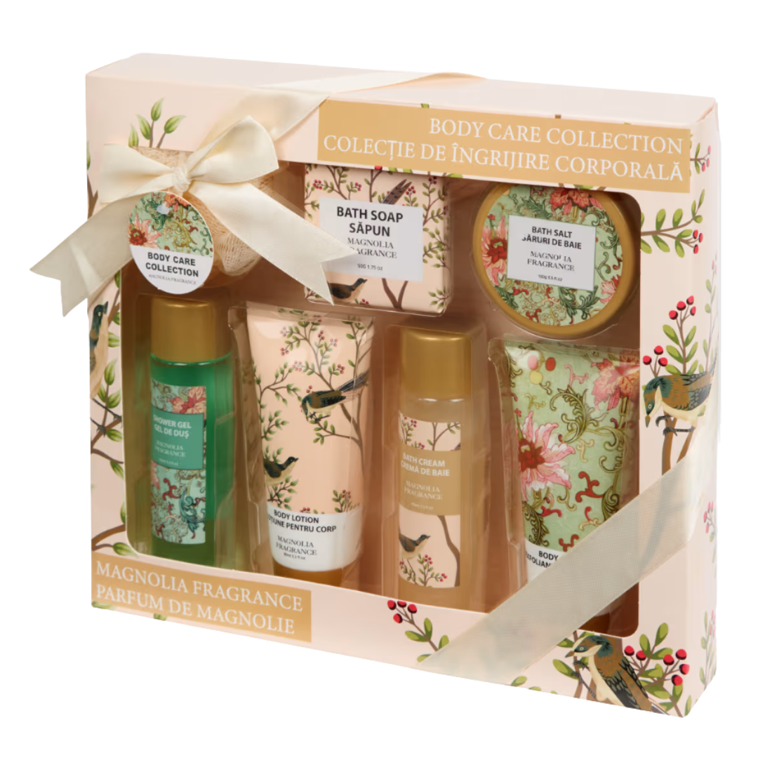 Coffret Soin du Corps – Parfum Magnolia Colectie de ingrijire corporala 7 pièces