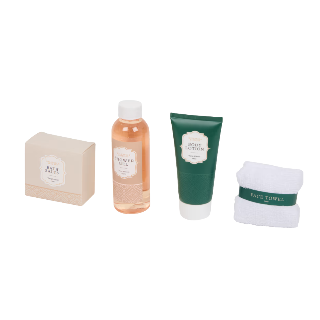 Coffret Bien-Être & Bain – Wellness & Bath Set 4 pièces