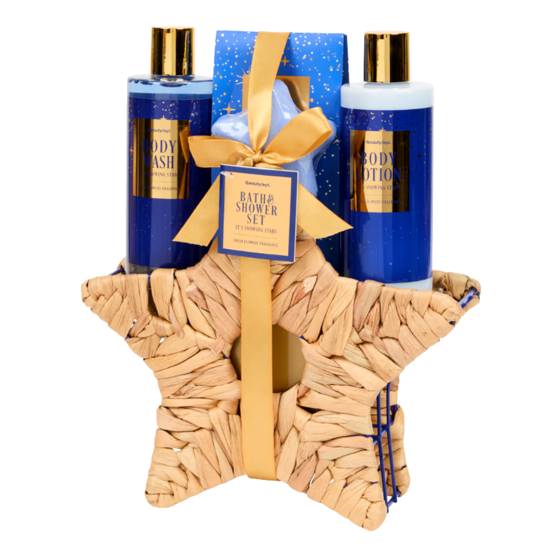 Coffret Bain & Douche – Étoile Tressée Thebeautydept. 4 Pièces