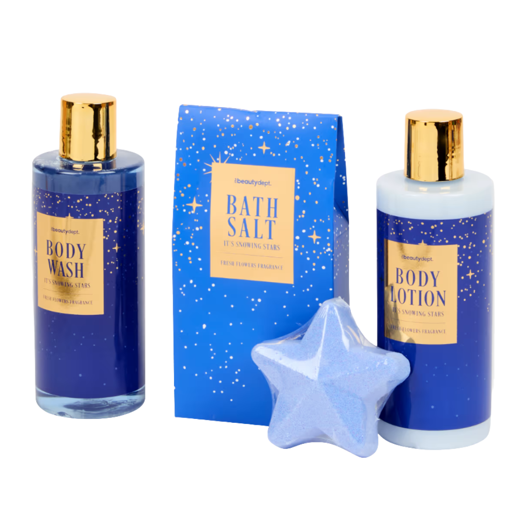 Coffret Bain & Douche – Étoile Tressée Thebeautydept. 4 Pièces