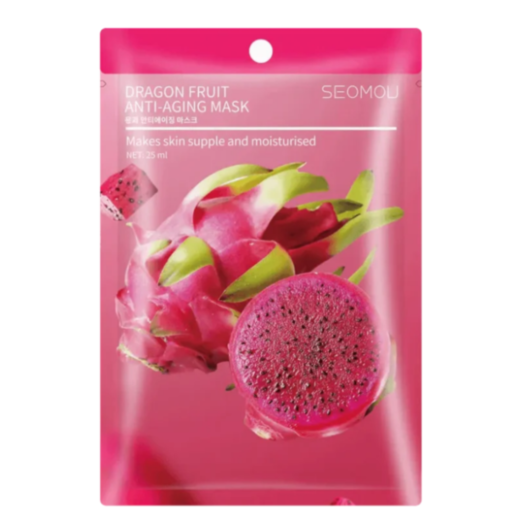 Masque facial aux fruits en feuille Divers variantes SEOMOU OEM