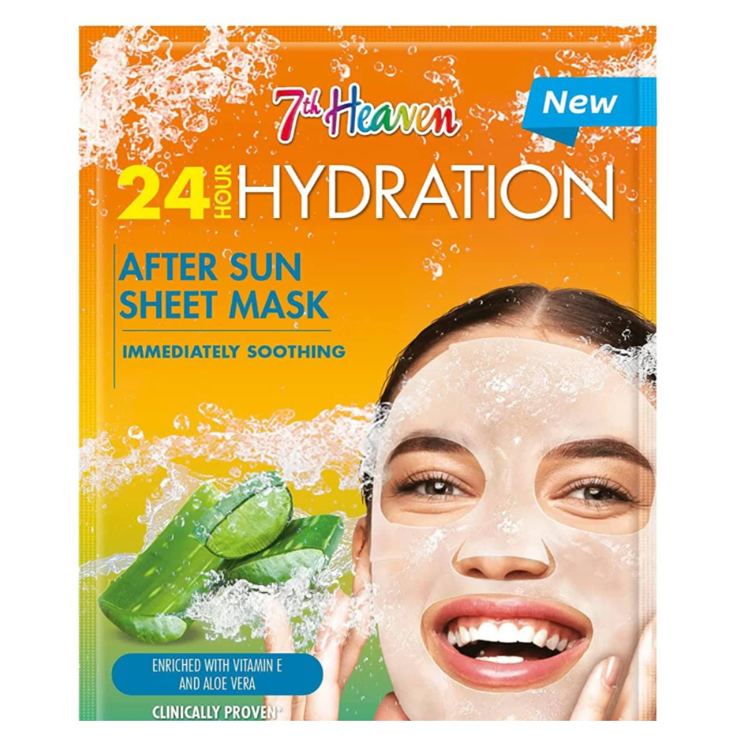 Masque en tissu  pour  visage 7th Heaven Diverses variantes