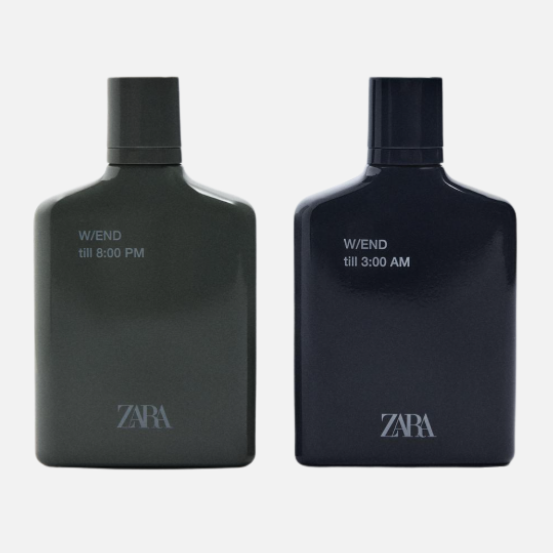 Coffret Eau de Toilette Homme ZARA W/END TILL 8.00 PM W/END TILL 3:00 AM 100 ML