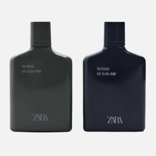 Coffret Eau de Toilette Homme ZARA W/END TILL 8.00 PM W/END TILL 3:00 AM 100 ML
