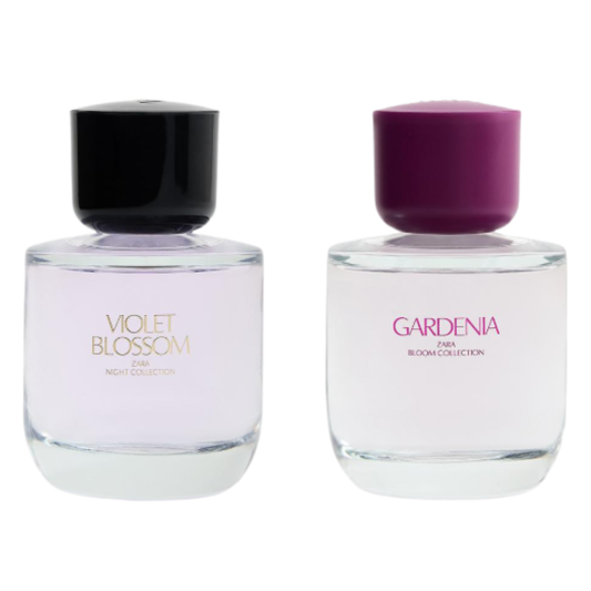 Coffret eau de parfum Femme Zara VIOLET BLOSSOM + GARDENIA  2X90 ML