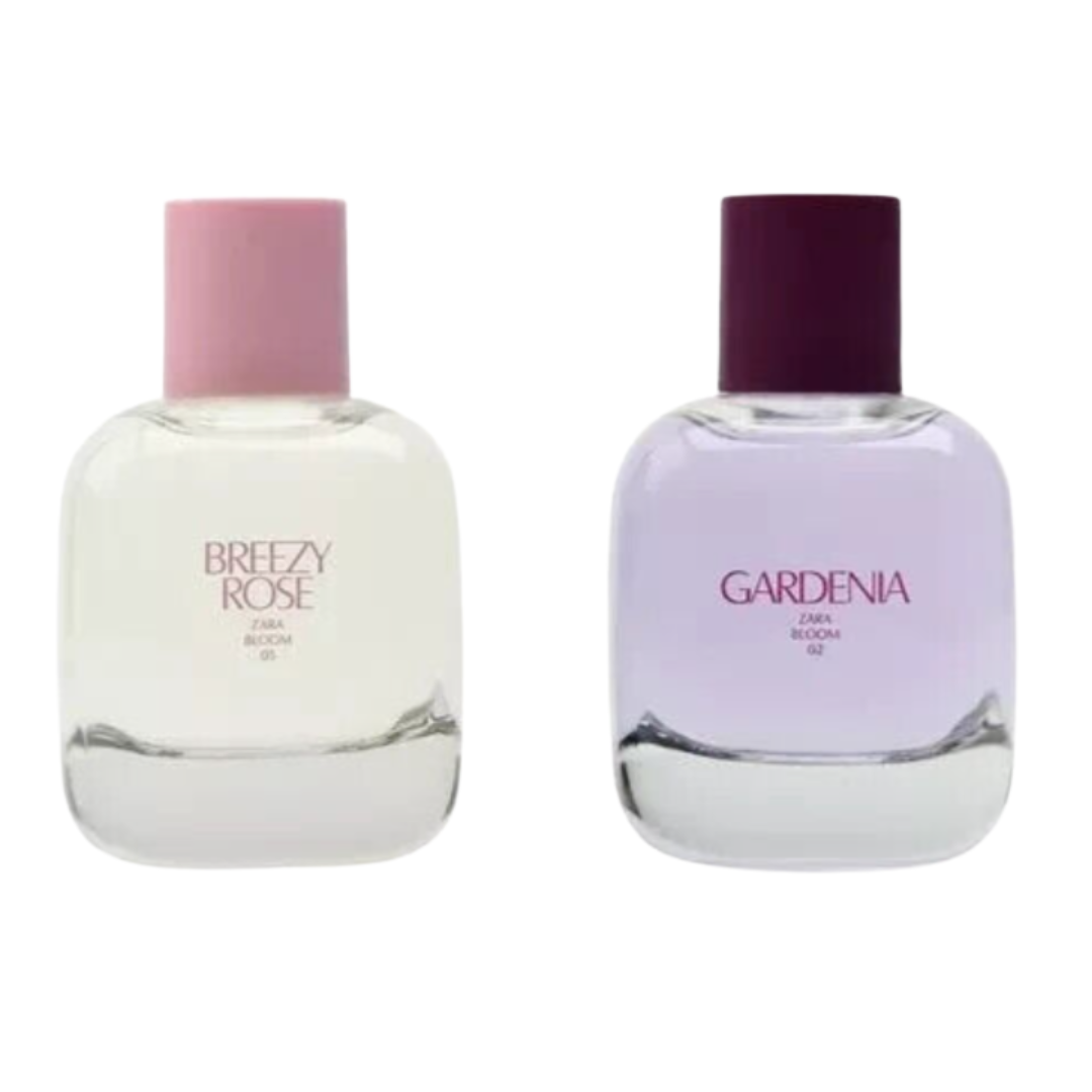 Coffret eau de parfum Femme Zara BREEZY ROSE + GARDENIA  2X90 ML