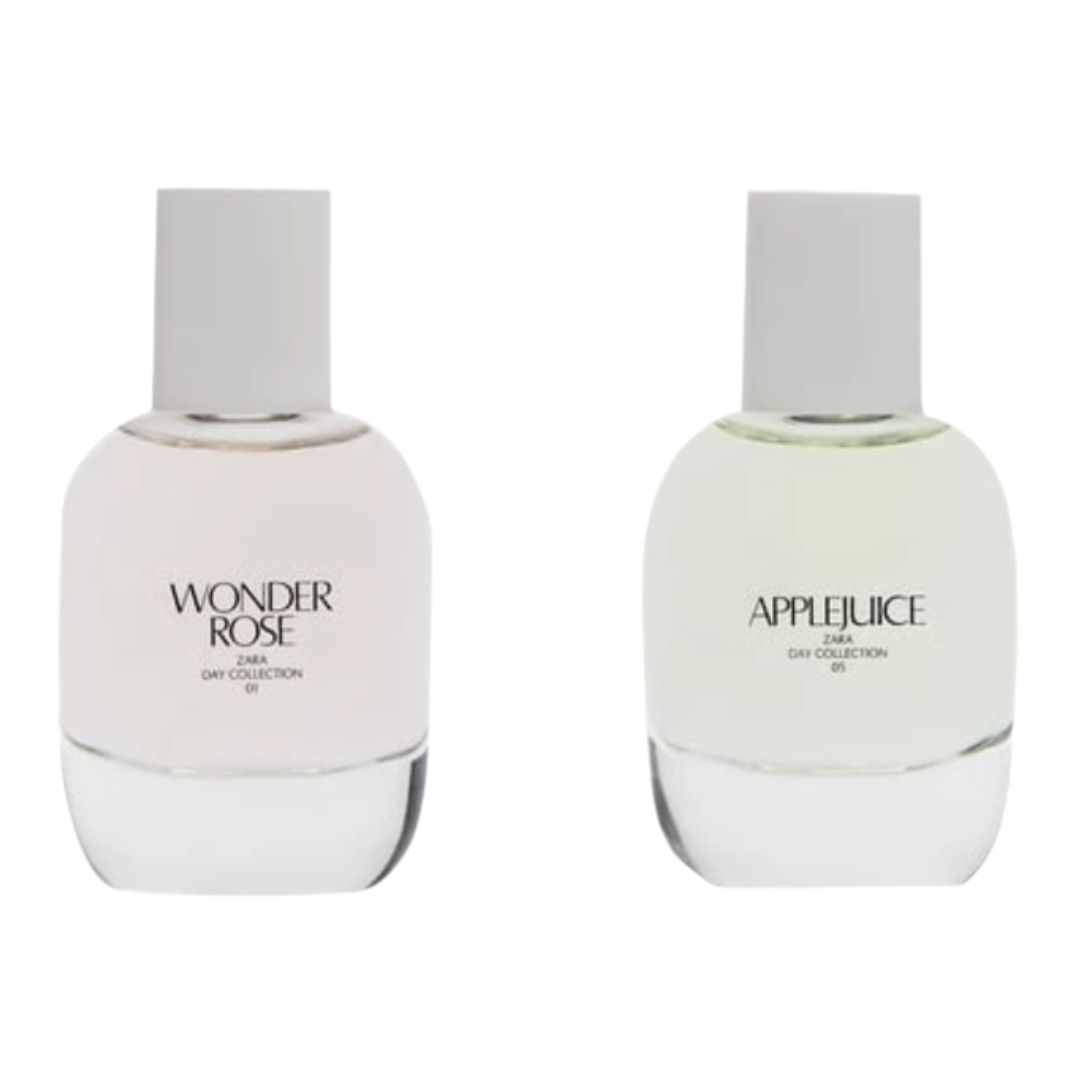 Coffret Eau de toilette Femme Collection Day WONDER ROSE + APPLEJUICE  2x90ML