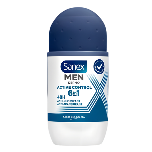 Déodorant Homme Antitranspirante Sanex Dermo Men Active Control Roll-On 50ml