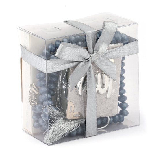 Coffret Cadeau Islam Mini Coran et Chapelet Diverses couleurs