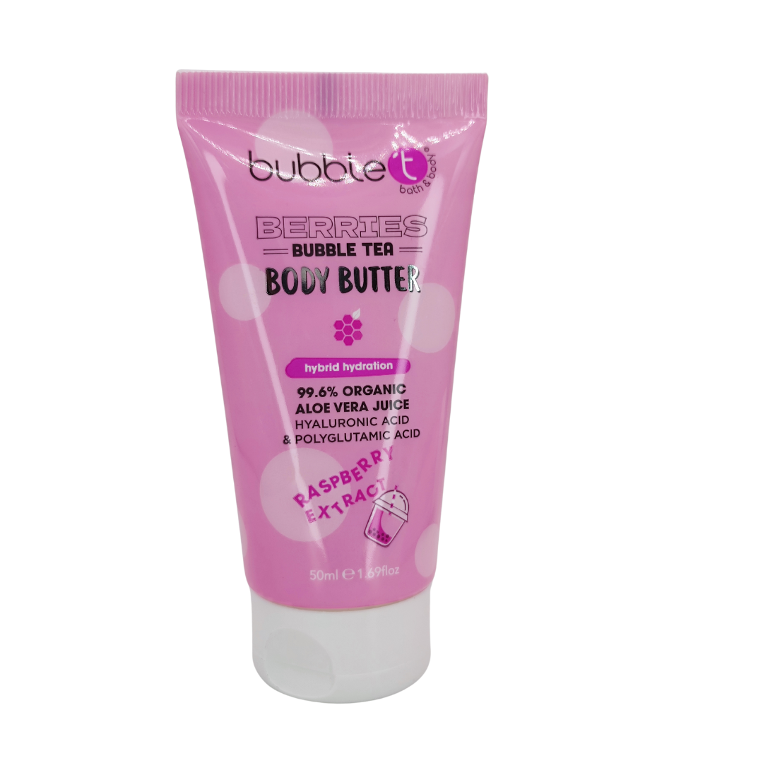 Bubble T Beurre Corporel Hydratant À La Framboise Bubble T 50 ml