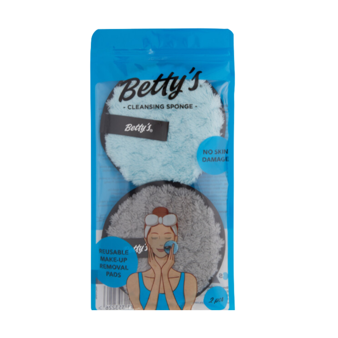 Disques démaquillants réutilisables pour les yeux Betty's 2 pièces