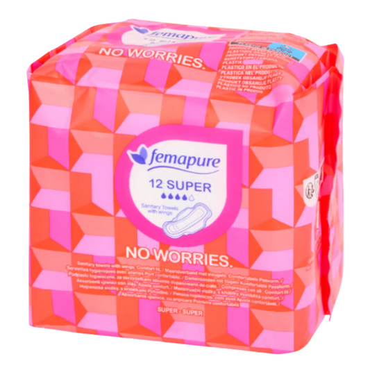 Serviettes hygiéniques Femapure No Worries Super