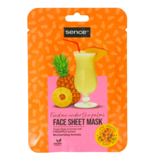 Masque en tissu pour visage  Sence Cocktail de Fruits  Diverses variantes