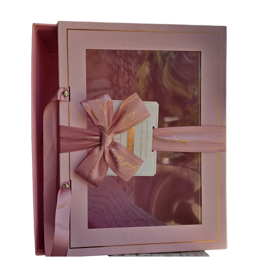 Boîtes cadeaux rectangle Rose
