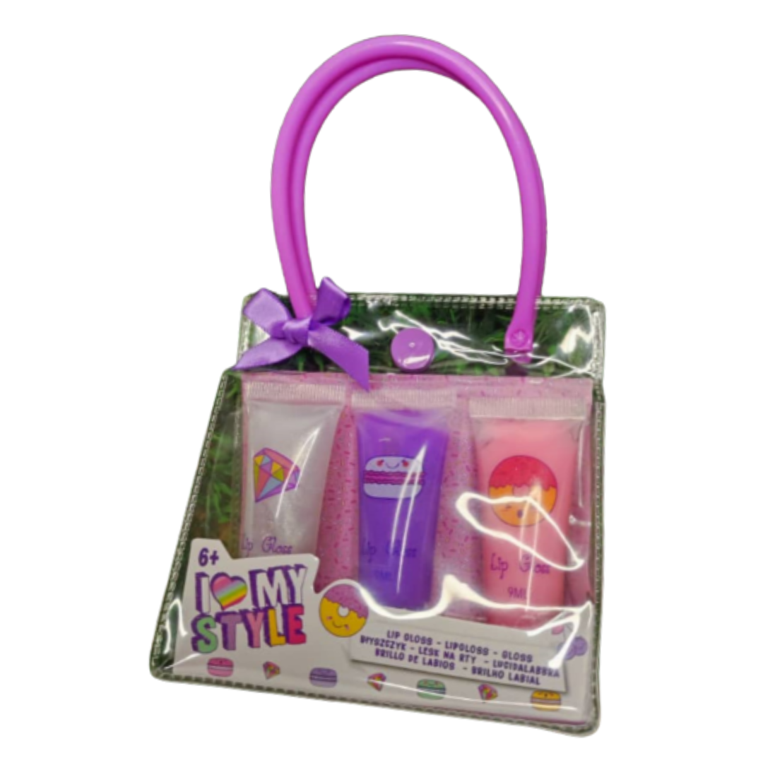 Trio mini gloss à lèvres I Love My Style Diverses variantes