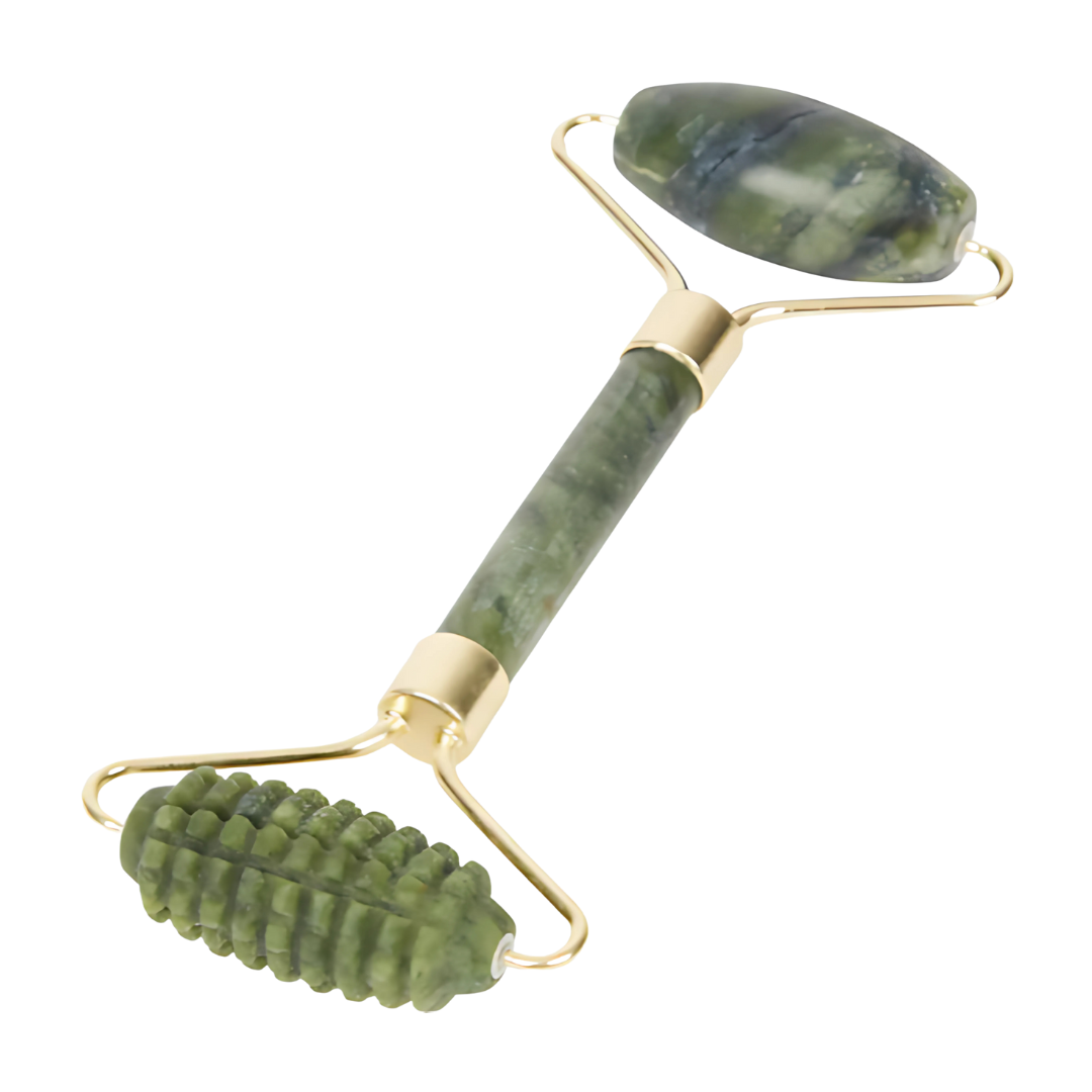 Rouleau de Jade pour visage 2 en 1