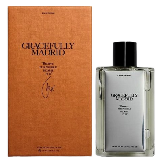 Eau de parfum Unisexe ZARA GRACEFULLY MADRID 75 ml