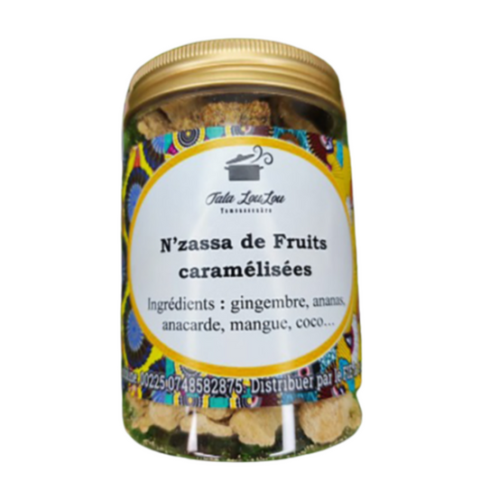 N'zassa de fruits caramélisés By Tata loulou 150 g