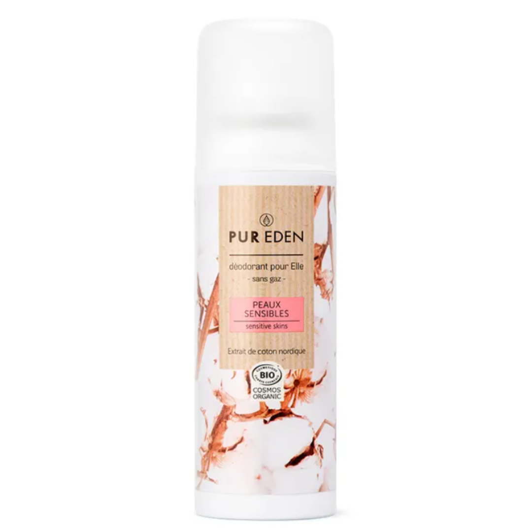 Déodorant Spray sans gaz pour Elle PUR EDEN 100 ml