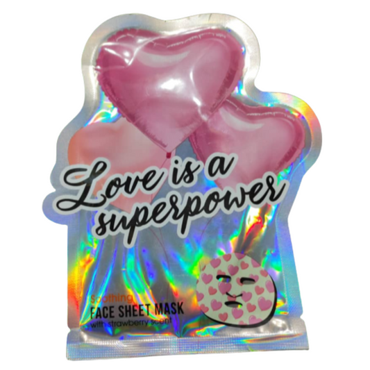 Masque en tissu Visage saint valentin Diverses Variantes