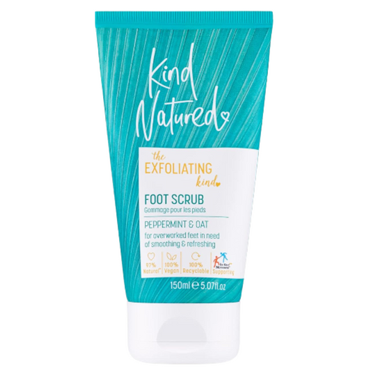 Gommage pieds à la menthe poivrée et à l'avoine Kind Natured  150 ml