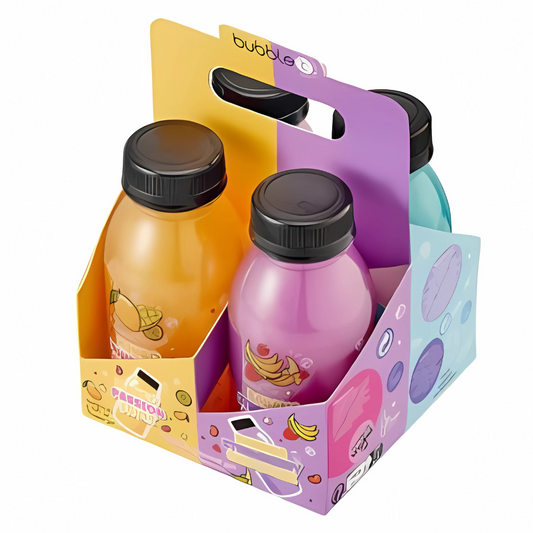 Coffret de 4 Gel de douche paradis tropical  Bubble T 250 ml