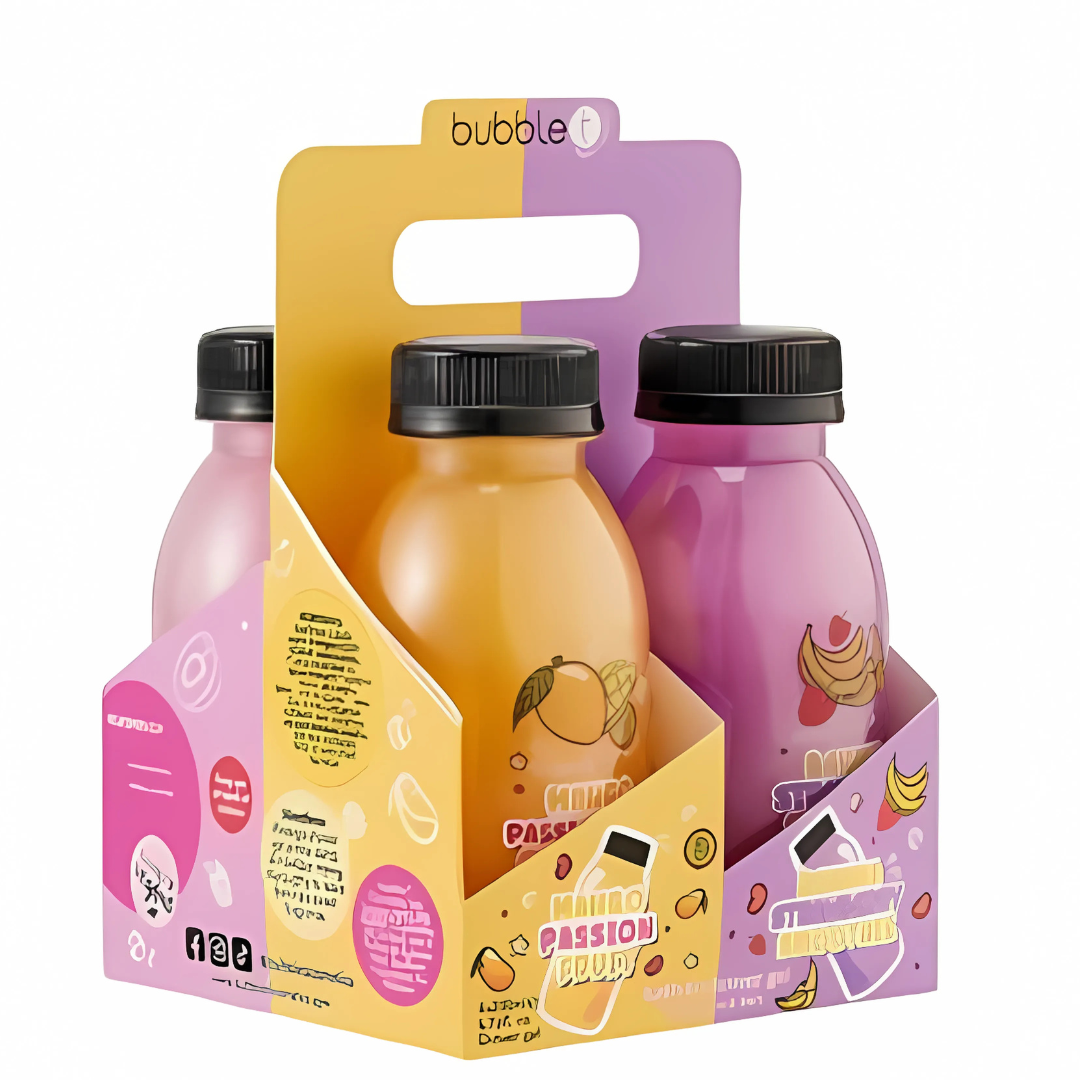 Coffret de 4 Gel de douche paradis tropical  Bubble T 250 ml