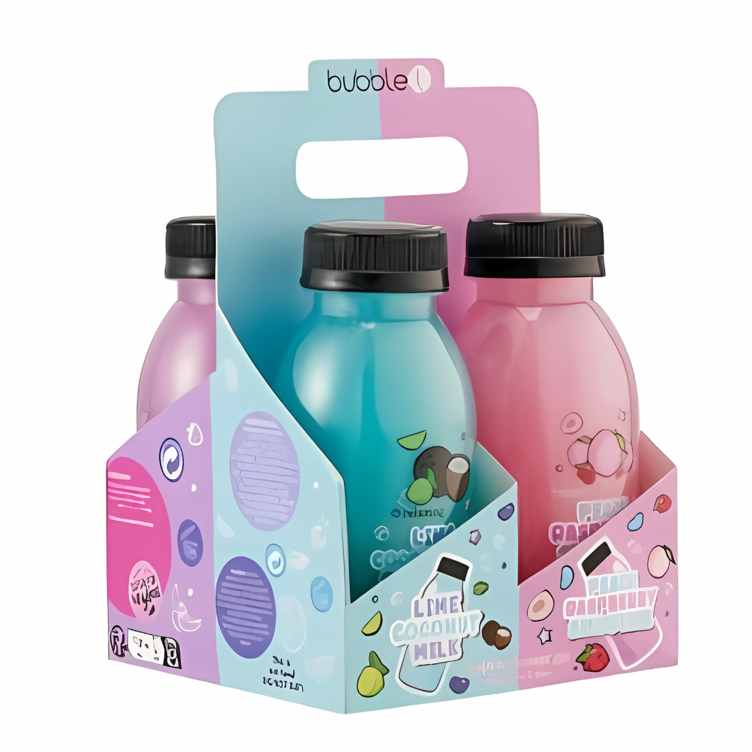 Coffret de 4 Gel de douche paradis tropical  Bubble T 250 ml