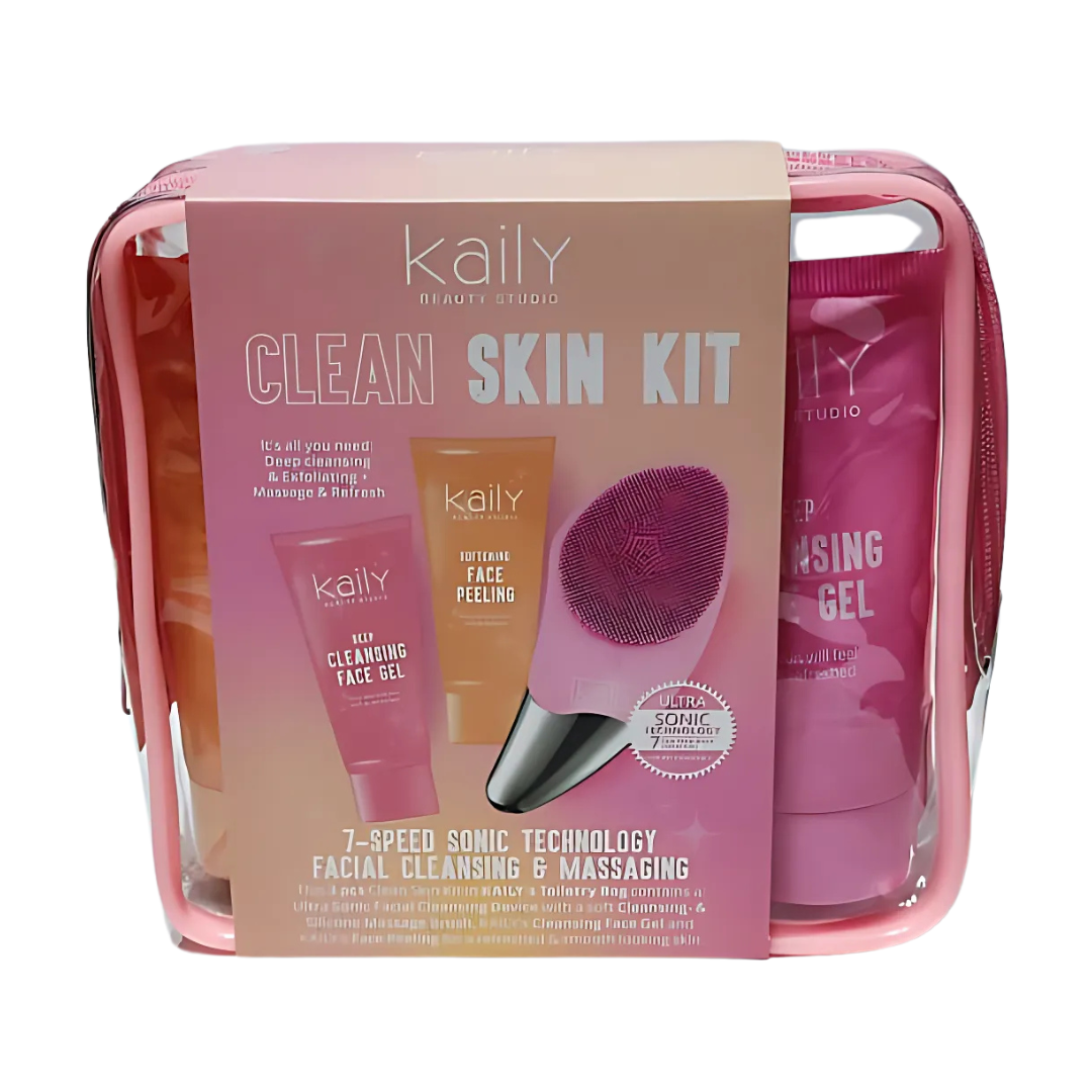 Kit nettoyant  visage 3 pièces Kaily Beauty Studio