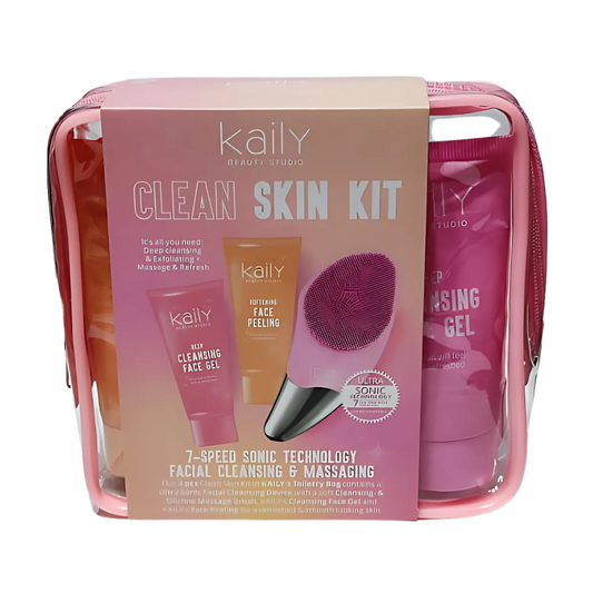 Kit nettoyant  visage 3 pièces Kaily Beauty Studio