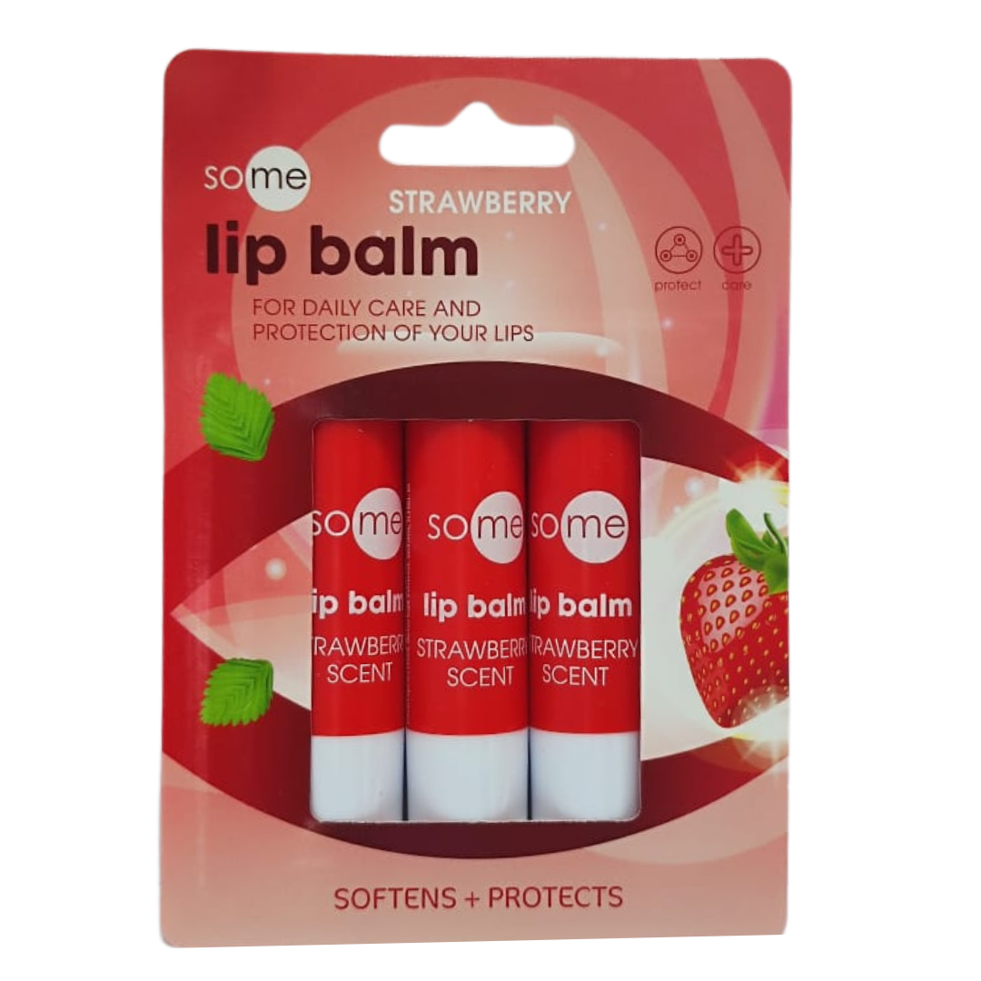 Set Baume à lèvres So Me 3 pièces 3 x 4,3 g Diverses variantes