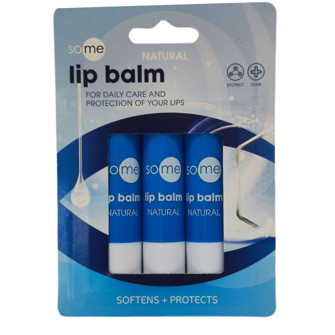 Set Baume à lèvres So Me 3 pièces 3 x 4,3 g Diverses variantes