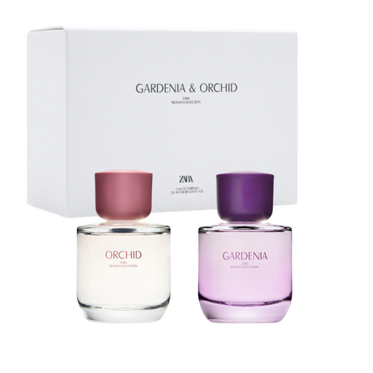 Coffret Eau de parfum Femme ZARA Bloom Collection GARDENIA & ORCHID 2*90 ml