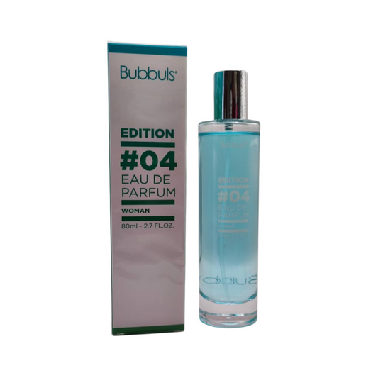 Eau de parfum Florale et Fruité Bubbuls Edition #  80 ml Diverses Variantes
