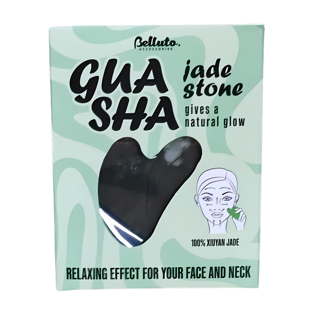 Gua sha en pierre de jade 100 %de  Xiuyan Belluto Accessories