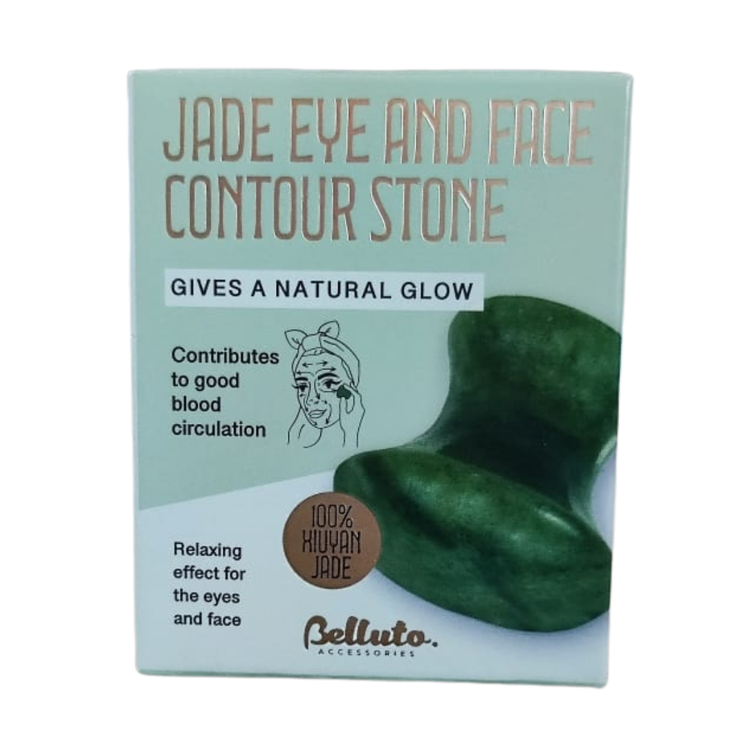 Pierre de massage pour visage et yeux 100% jade Belluto Accessories