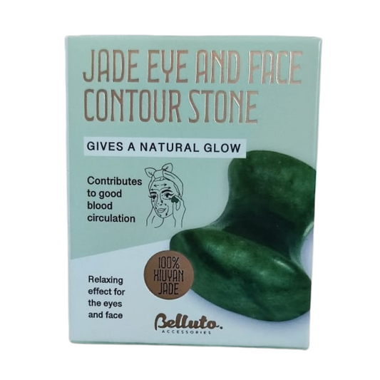 Pierre de massage pour visage et yeux 100% jade Belluto Accessories