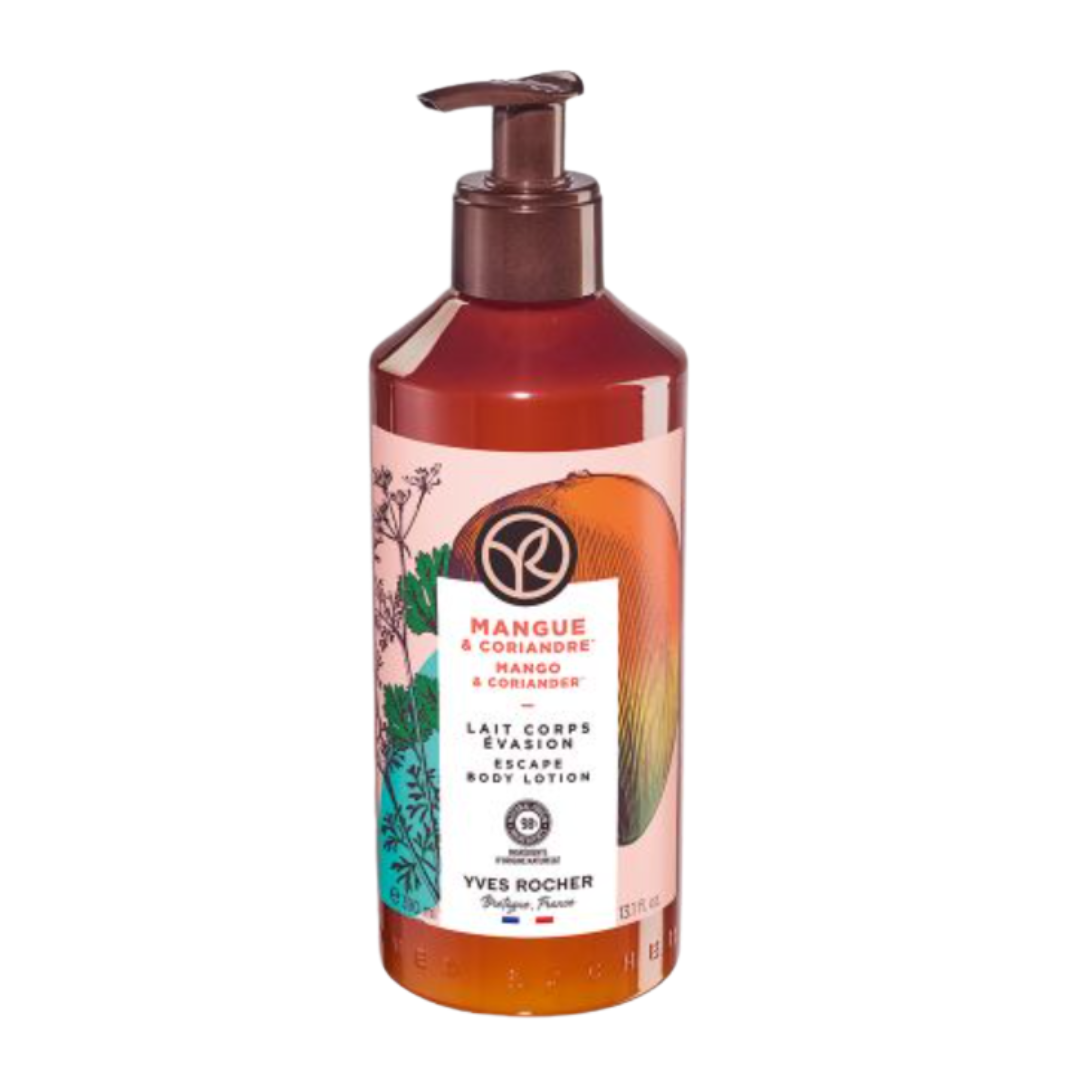 Gel de Douche 400 ml  et Lait Corporel 390 ml  Yves-Rocher gel Diverses variantes