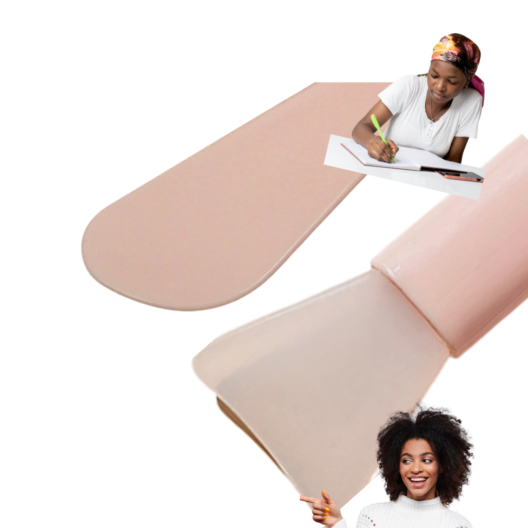 1 pinceau applicateur à double tête pour masque