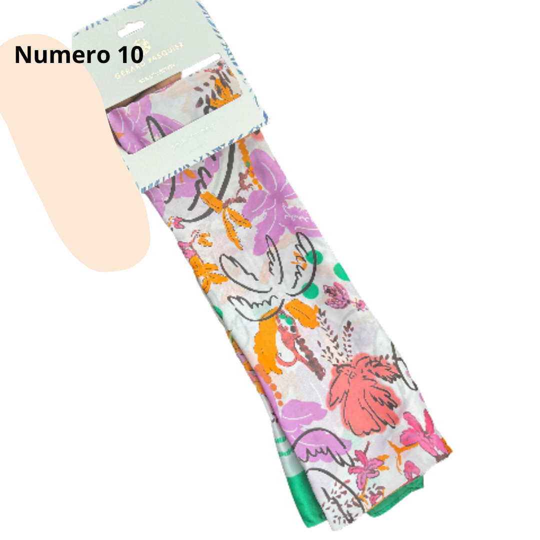 Foulard soie femme Gérard Pasquier  90* 180 cm Diverses Coloris