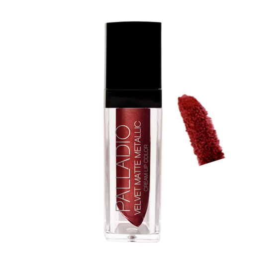 Rouge à lèvres crème Palladio VELVET MATTE METALLIC Diverses couleurs