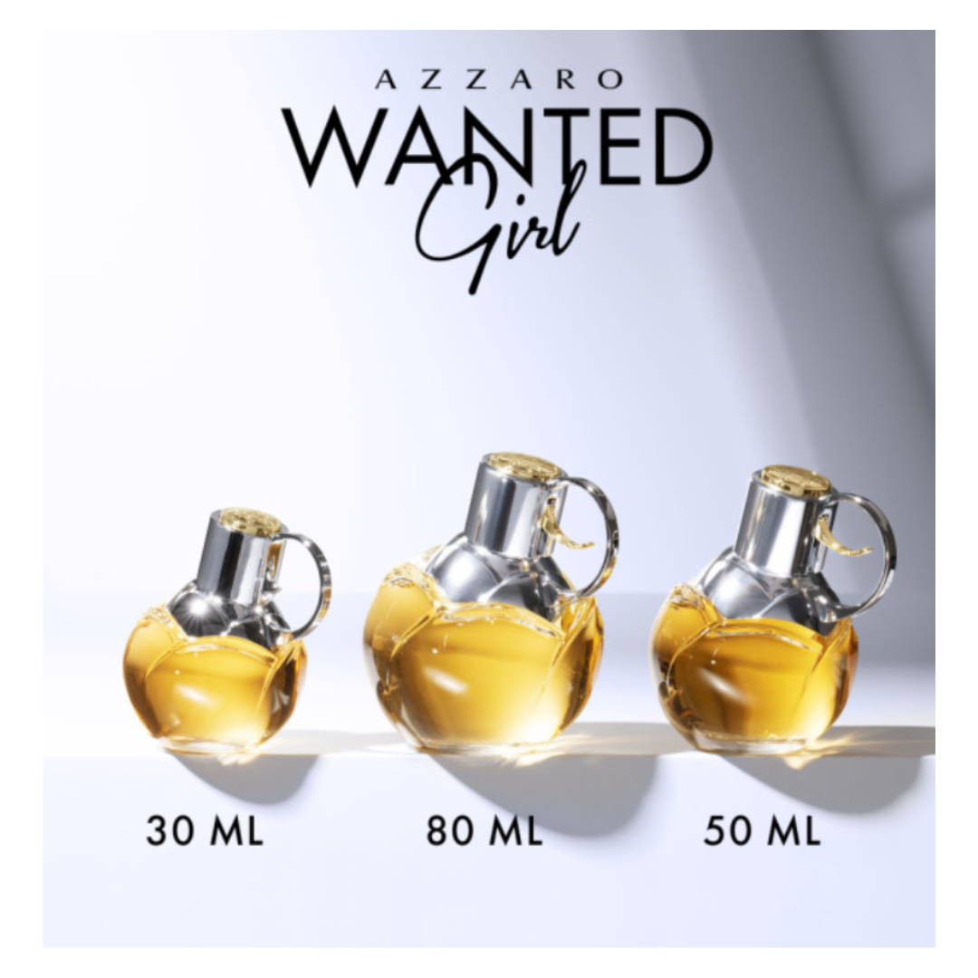Eau De Parfum  Wanted Girl  Azzaro  50 ml et 30 ml