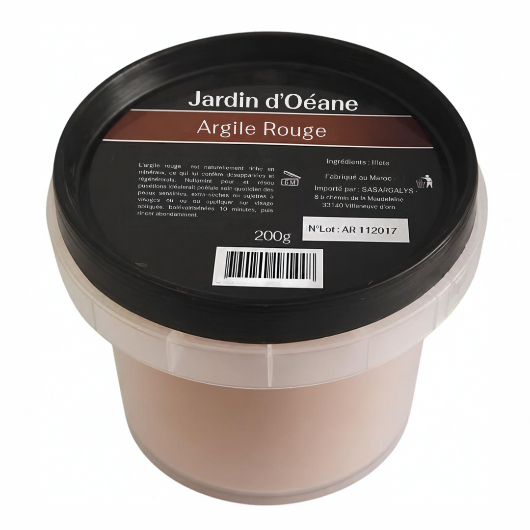 Argile Naturelle 100% du Jardin D'Oléane Diverses Variantes 200g