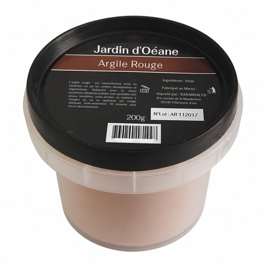 Argile Naturelle 100% du Jardin D'Oléane Diverses Variantes 200g