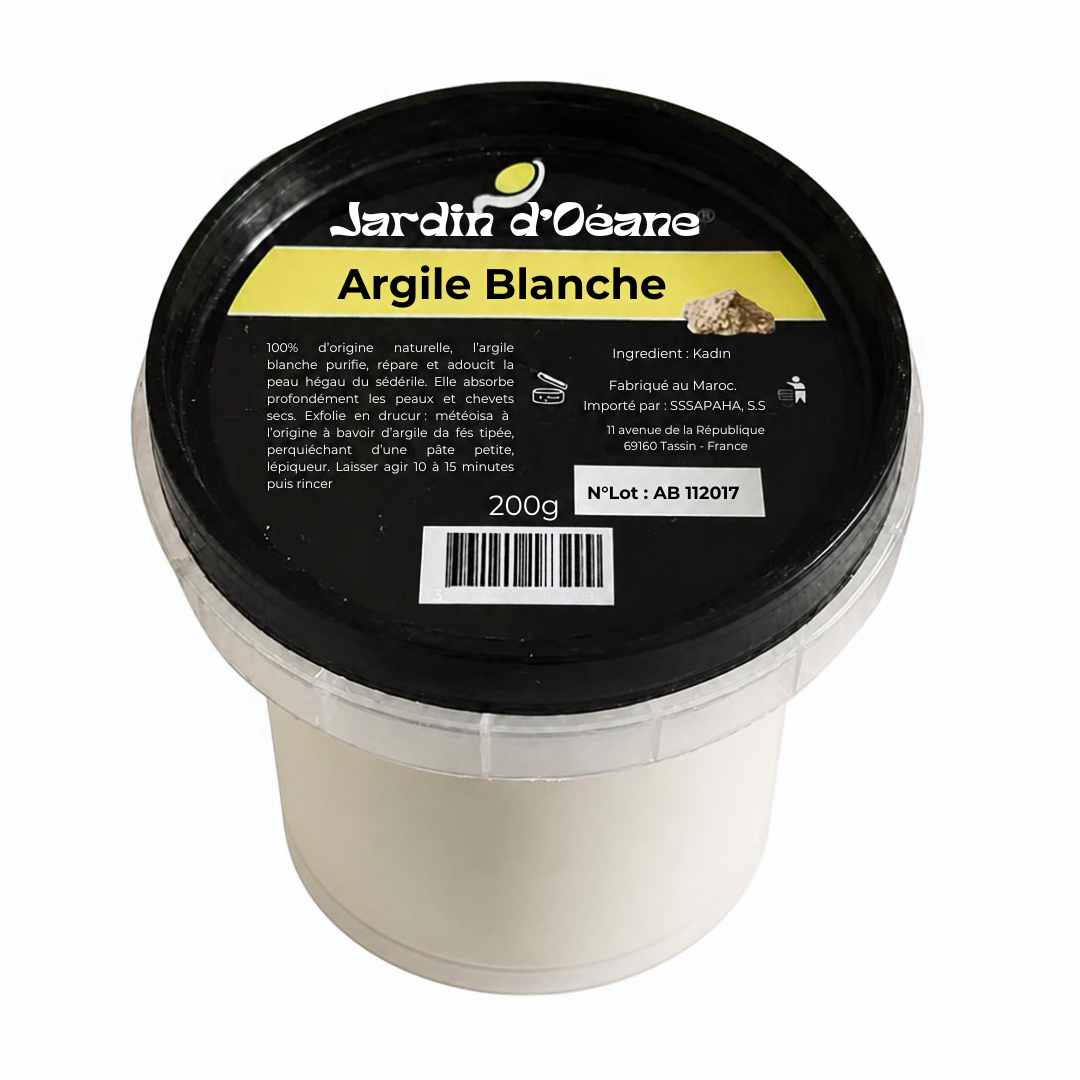 Argile Naturelle 100% du Jardin D'Oléane Diverses Variantes 200g